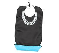 Beaupretty Bib for Elderly Adults Washable Mealtime Bib Spill for Men Women Kitchen Apron Comfortable for Eating