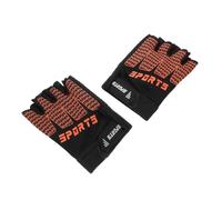 Beaupretty Biking Gloves Non Slip Breathable Half Finger Cycling Mitts for Boys and Ergonomic Fit for Outdoor Adventures and Mountain Biking Autumn Sports Gloves for Youth