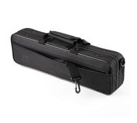 Beaupretty Black Canvas Flute Carry Case with Shoulder Strap Easy to Use Protect the Flute for Family and Mother