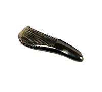 Beaupretty Black Cattle Horn Comb and Protects Hair from Tangling Hairdressing Tool Anti-static with Fine Teeth for Massage Creative Horn Comb for Daily Hair Care
