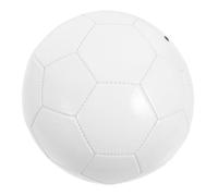 Beaupretty Blank Coloring Football for Boys and Girls DIY Craft Soccer Ball for Painting Activities Small Unfinished PVC Sports Ball for Parent-Child Interaction and Charity Events