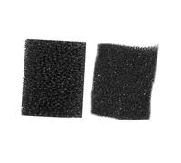 Beaupretty Blending Sponge Makeup Sponges for Blending 2pcs Set Black Fine Coarse Holes for Halloween