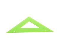 Beaupretty Blind People Triangle Ruler with Precision Scales and Tactile Features Durable Ergonomic Drafting Tool for Visually Impaired Learning Supplies and Professional Measuring
