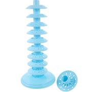 Beaupretty Blue 1 Multi-function Display Rack Cake Pops Stand Convenient Lollipop Holder Pp Material round Shape Smooth Edges without Burr Simple Generous Style for Birthday Party Dessert