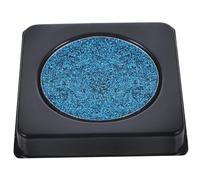 Beaupretty Blue Glitter Eye Shadow Palette Plastic Safe to Use on Skin Bright Shiny Eye Makeup for DIY Stage Show