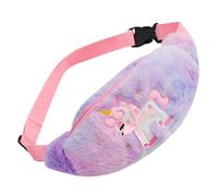 Beaupretty Boys and Girls Fanny Pack Soft Waist Bag for Girls Cute Cartoon Design for Daily Use Travel and Outings for Snacks Keys and Essentials