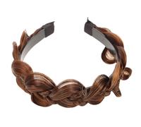 Beaupretty Braided Hair Headband for Women Non-slip Resin Hair Accessory with Natural Braid Design Suitable for Everyday Use and Long-term Wear for Year