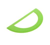 Beaupretty Braille Protractor Semicircular Ruler for Blind Students Light Green Accurate Geometry Measuring Tool for Beginners Educational Tactile Angle Measurement Supplies