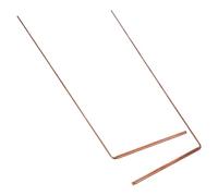 Beaupretty Brass Dowsing Rods 2Pcs Flexible Portable Divining Rods Pen Shape for Paranormal Activity and Water Location Outdoors