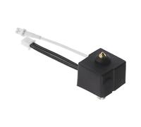 Beaupretty Brass Nozzle Hotend 3D Printer Replacement Parts Wear Resistant Extruder Nozzle with Detachable Hotend Accessory for Industrial Additive Manufacturing