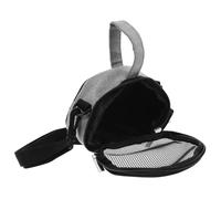 Beaupretty Breathable Lightweight Hedgehogs Carrier Rabbit Travel Cage Reptile Backpack with Multiple Compartments Mesh Window Adjustable Shoulder Straps Internal Safety Straps for Travel