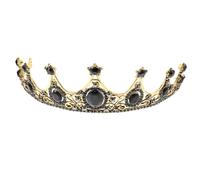 Beaupretty Bridal Rhinestone Crown Headpiece for Women Baroque Style Wedding Tiara Lightweight Hair Accessory for Brides Birthday Parties and Special Occasions Dazzling Decoration for Unique