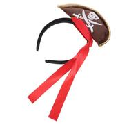 Beaupretty Brown Pirate Headband for Adults with Non-woven Fabric and Pp Cotton, Easy Pairing and Vibrant Holiday Vibe, for School Drama and Themed Parties Halloween Essential
