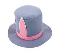 Beaupretty Bunny Ear Felt Top Hat for Easter Parties Versatile Cosplay Accessory for Family Gatherings Comfortable Easy to Wear Rabbit Costume Hat Unique Design for Showcasing Style