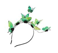 Beaupretty Butterflies Hair Hoop Lightweight Handmade Headband for Women Comfortable Party Hairband Cosplay Supplies Tea and Cocktail Parties Garden Events Accessories