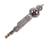 Beaupretty C Key Hulusi Flute Chinese Musical Instrument Gourd Cucurbit Wind Instrument for Beginners Student Practice and Traditional Performance