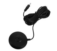 Beaupretty Calibration Microphone with Plug for Desktop Audio Measurement Voice Pickup for Online Teaching Conference and Home Theater Sound Tuning Cable Black Straight Plug Compatible with