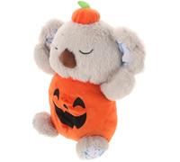 Beaupretty Calming Sleep Companion with Breathing Sound Machine for Newborns Soft Plush Animal Multi Melody Lullaby Bear for Boy Girl Soothing Sleep Aid