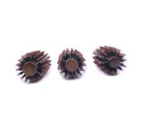 Beaupretty Cantu Hair Brush Round Styling Bristle Brush for Women Hair Drying Combs Natural Bristles Ergonomic Wooden Handle