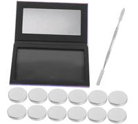 Beaupretty Capacity Makeup Palette Mirror Empty Eyeshadow Tray for Diy Organize Your Cosmetics