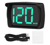 Beaupretty Car Auto Head-up Display Hud Speedometer with Digital Speedometer, Abs and PC Material, Wide Compatibility and Automatic On/off, for Vehicle Dashboard Interior Accessories