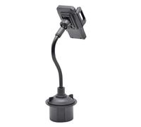 Beaupretty Car Cup Holder Phone Mount with Flexible Long Arm Mobile Phone Holder for Cars Stable Anti-slip Design One-hand Operation Fit for Dashboard and Cup Slots