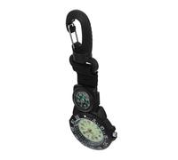 Beaupretty Carabiner Pocket Watch with Compass Durable Hanging Watch for Sports Hiking Lightweight Outdoor Timepiece for Men and Women Stylish Design for Backpackers and Nurses