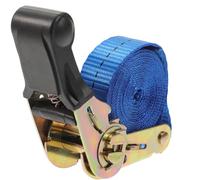 Beaupretty Cargo Fixed Binding Strap Ratchet Luggage Strap 2.5cm Wide X 2m Long Non-hook Truck Tightening Belt for Secure Cargo Tie-down and Transport Safety Random Color