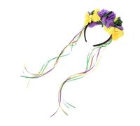 Beaupretty Carnival Headpiece for Women Stylish Floral Headband Hair Accessories Festive Headdress for Parties Comfortable Fit Versatile Decorative Hairwear for Various Events