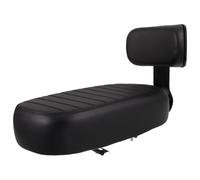 Beaupretty Carrier Bicycle Seat Bike Seat Carrier Soft Sponge Cushion Thick Structure Backrest Shock Absorption Design Enhanced Backrest Comfort for Parents and Road Cycling Outdoor Use