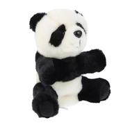 Beaupretty Cartoon Panda Hand Puppet Interactive Stuffed Animal for Role Play Storytelling Lightweight Comfortable for Indoor Fun
