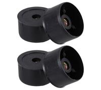 Beaupretty Cat Scratch Post Plug Parts Replacement Kit 4Pcs M8 Nut 45Mm Diameter Plastic End Caps Suitable for Indoor Cat Accessories