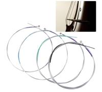 Beaupretty Cello Strings String 4pcs Steel Core A-d-g-c Nickel Chromium Wound for Size 1/4 1/2 3/4 4/4 Cello for Learner and Player