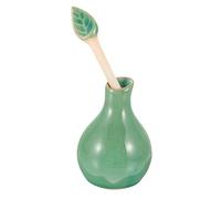 Beaupretty Ceramic Essential Oil Bottle with Elegant Design for Salon Home Decor Refillable Jar for Storing Essential Oils Perfumes and Liquids for Spa Lovers