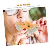 Beaupretty Ceramic Six Hole Ocarina C Key with Ocean Star Design for Students Lightweight Traditional Wind Instrument for Beginners Outdoor Beach Music and Easy Learning