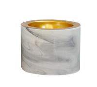 Beaupretty Ceramics Incense Holder with Marble Patterns Aromatherapy Burner Lightweight and Portable Modern Style Ceramic Censer for Apartments and Study Room