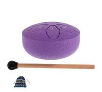 Beaupretty Cheers Mini Handpan Drum Notes Steel Tongue Drum Small Percussion Instrument for Boys and Girls Portable Outdoor Garden Musical Instrument Boy