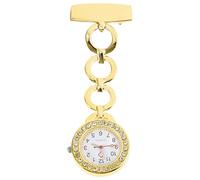 Beaupretty Chest Hanging Watch for Nurses 5 Pcs Creative Fashion Alloy and Plastic Practical Clothes Accessory Trendy Design Suitable for Hospital and Occasions