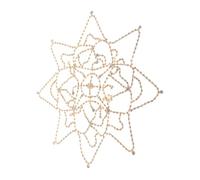 Beaupretty Chic Rhinestone Forehead Chain Headpiece for Ladies Girls Headband Beautiful Jewelry for Wedding Special Occasions