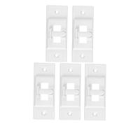 Beaupretty Children Safety Switch Locks Protective Plastic Covers for Door and Window Safety Childproof Security Lock Caps Pull Switch Control 5pcs Set