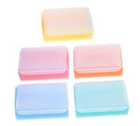Beaupretty Children's Tactile Training Bath Sponge Brush Set 5pcs Soft Sensory Sponges for Newborn Bathing Gentle Scalp Massager for Infants and Toddlers