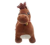 Beaupretty Chinese Year Horse Plush Doll Traditional Modern Zodiac Mascot Stuffed Animal for Spring Festival Decor Cultural Table Ornament Detailed Craftsmanship Versatile Home Office