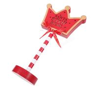 Beaupretty Christmas Decorations Sign Light Wooden Xmas LED Lamp for Desk Decor Crown Shaped Luminous Decor for Bedroom Living Room and Holiday Celebrations