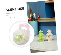 Beaupretty Christmas Tree Shaped Makeup Sponge with Colorful Glitter Star Ball Design Soft for Foundation and Powder Expands When Wet for Seamless Blending Festive Cosmetic Applicator for Wet