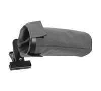 Beaupretty Clamp on Drum Stick Holder Bag with Oxford Cloth Grey | Secure Clamp Mechanism, Cylindrical Pouch for Gigs and Classes, Keeps Mallets Upright and Separated