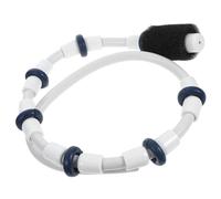 Beaupretty Cleaning Hose Cleaner Part Automatic Pool Cleaner Sweep Hose for Maintaining The Cleanliness of Your Swimming Pool White Rubber Sponge Material with Powerful Cleaning Action