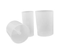 Beaupretty Clear Plastic Rain Measuring Tube with Scale Educational Rain Gauge for Accurate Weather Observation Tool for Classroom and Garden Use Multi Function Rainfall and Moisture