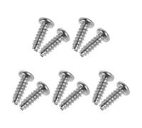Beaupretty Clipper housing Screws 10pcs Secure housing Fixation Metal Replacement Screws for Trimmer housing Maintenance Compatible with Wahl 8504/1919 Silver