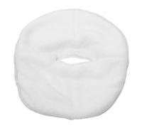 Beaupretty Cold and Hot Compress Coral Fleece Face Mask Towel for Women Soft Absorbent Facial Skin Care Wrap Reusable Cooling and Warming Compress for and Fatigue Relief