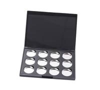 Beaupretty Color Magnetic Eyeshadow Palette Empty Cosmetic Case DIY Makeup Container Lightweight Portable Space Saving Pan for Eyeshadow Blush Powder Foundation